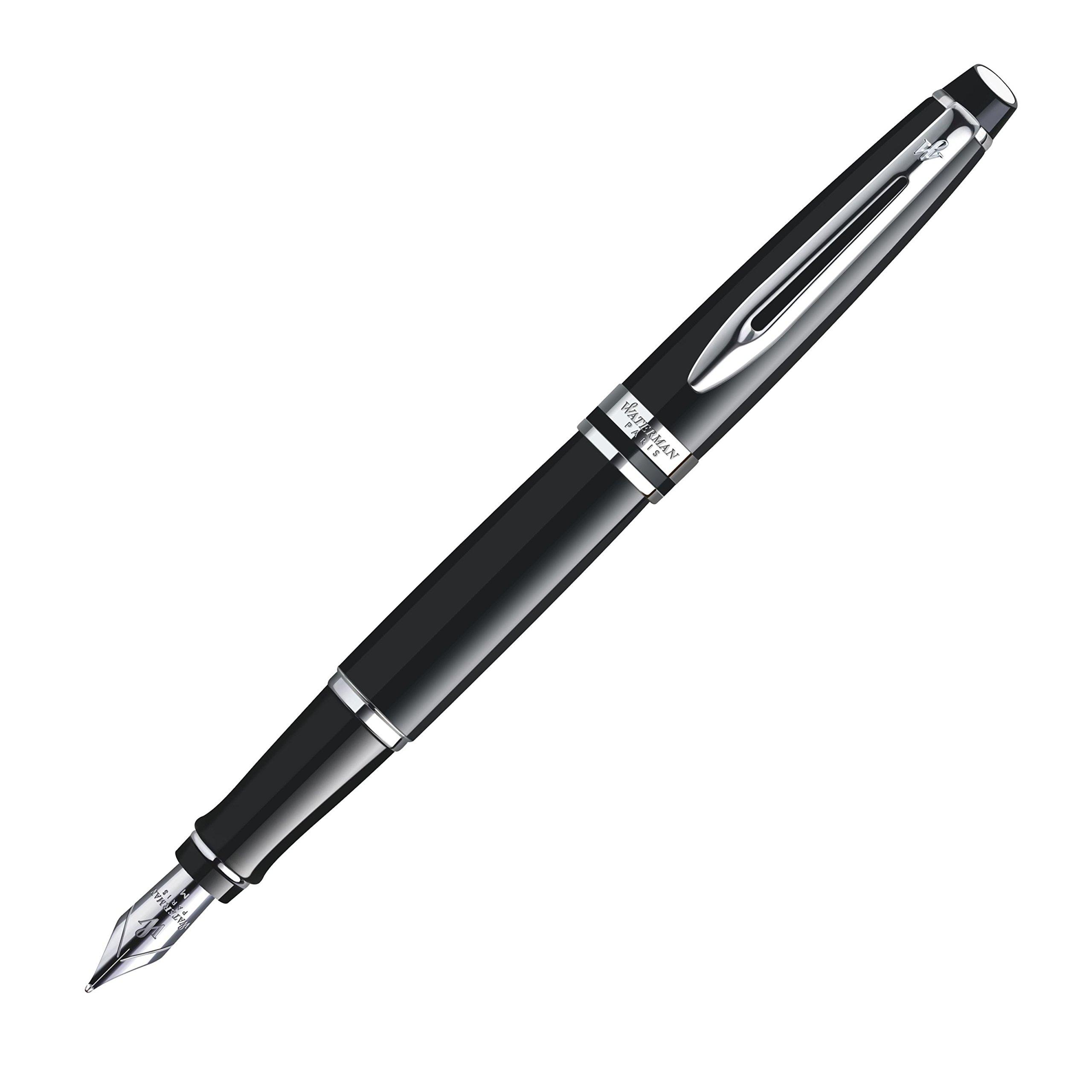 

Waterman Expert Essential Fountain Fine Black Officially Imported Pen, Nib, CT, S2243102,