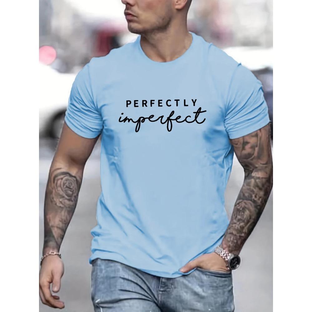Summer Men's Casual Loose Size Letter Print Round Neck Short Sleeve T-shirt Top fashion casual