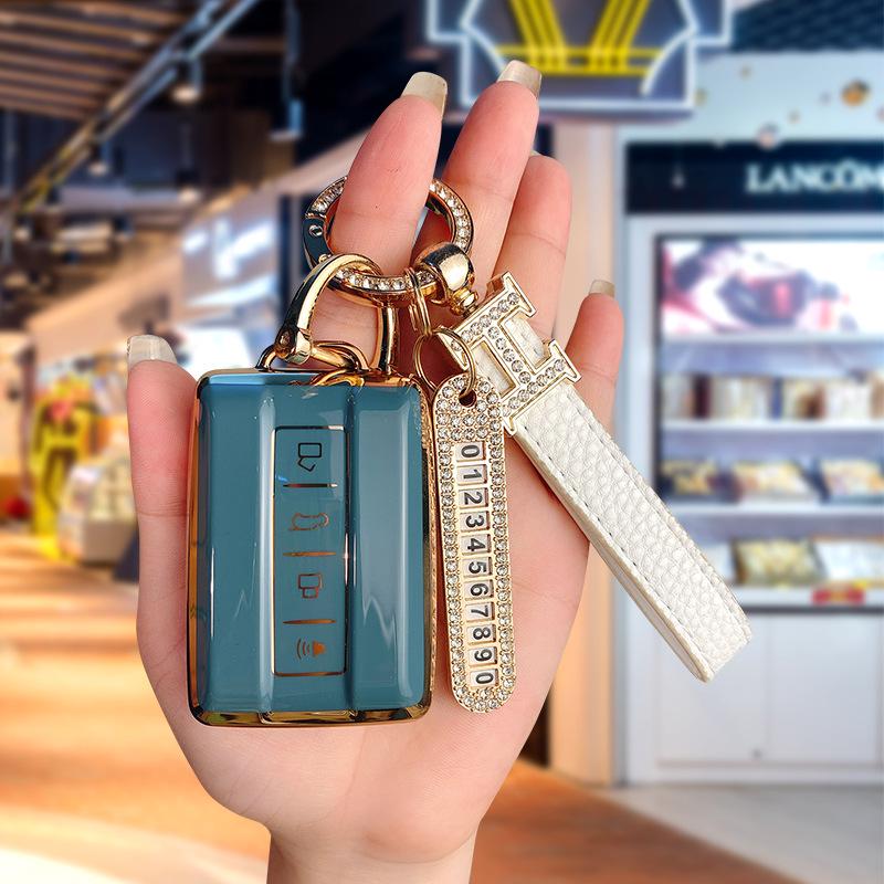 Premium Key Case for Tank 300/500 Cyber 22 Model with New TANK Logo - High-End Protective Shell & Buckle Bag