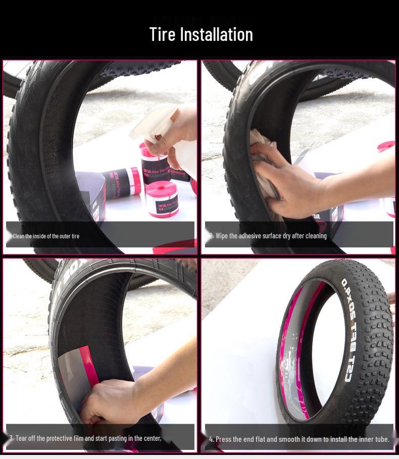 CNCLOL TPU Anti-Puncture Tire Liner - Thick Inner Tube Protection for Mountain and Road Bikes