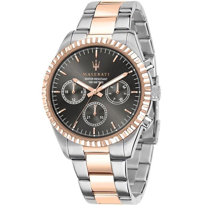 Montre Bicolor - Maserati - R8853100020 - Acier Inoxydable - Multifonction - Homme