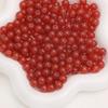 Glass Jelly Solid Color Imitation Jade Round Beads Loose Beads DIY Handmade Necklace String Beads Jewelry Accessories Beads for Jewelry Making