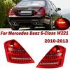 Car LED Tail Light For Mercedes Benz S-Class W221 2010-2013 Left Right LED Rear Brake Light Turn Signal Lamp Taillight Assembly
