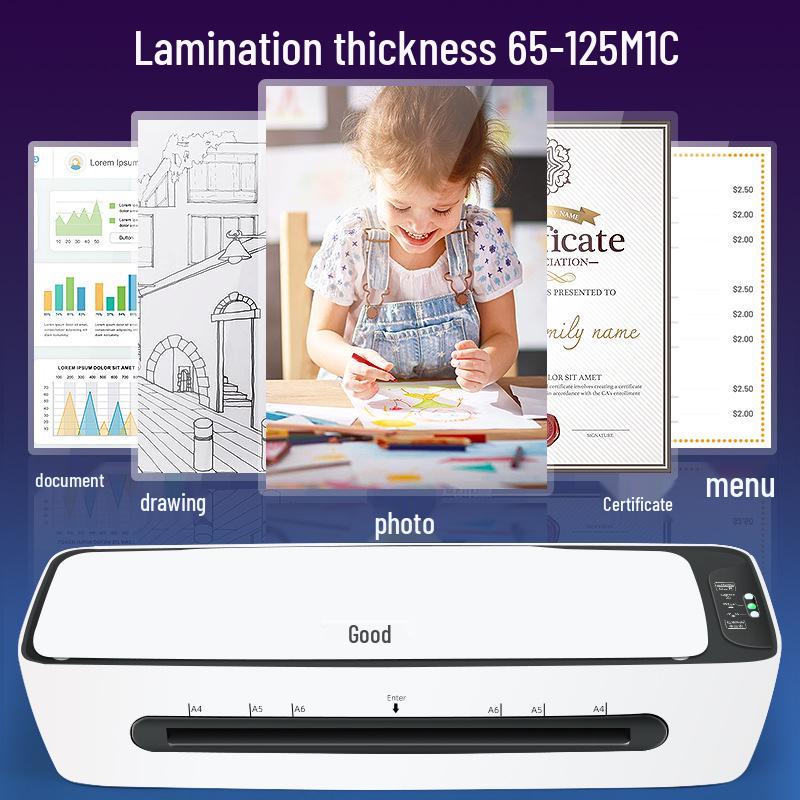 Compact 299 Photo Laminator & Sealing Machine for Office and Home Use