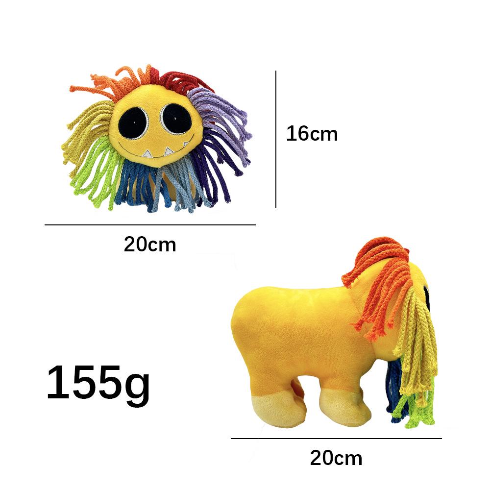Poppy Playtime Colorful Lion Plush Toy