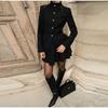 All-match Suit Blouse Skirt Suit Ladies Fashion Black Short Skirt Suit Slim Daily Commuter Clothes
