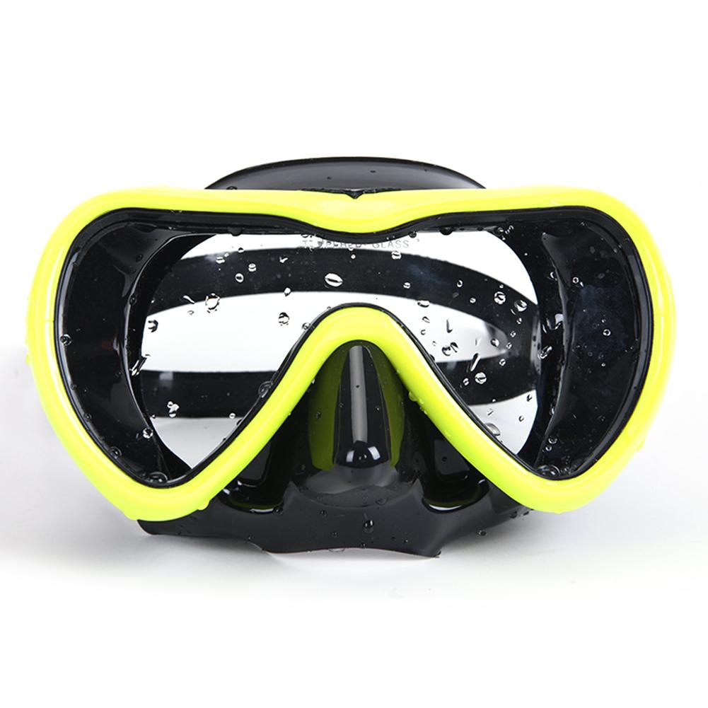 Professional Scuba Diving Mask HD Anti-fog Adult Diving Glasses Waterproof Snorkeling Swimming Goggles for Men Women Water Sport