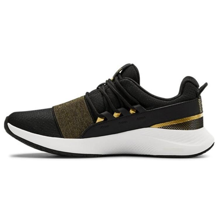 (WMNS) Under Armour Charged Breathe Metallic Sports Shoes Black Women s 3023848-001 EU 37.5