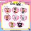Crayon Shin-chan Love Diary Plush Pendant Blind Box Toy