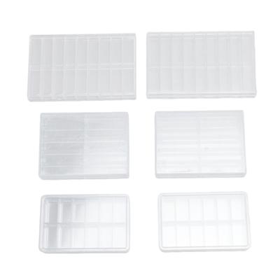 6 Stück Uhrenteile Aufbewahrungsbox 10 12 18 Fächer Multifunktional Transparentes Plastik Präzise Teile Schraube