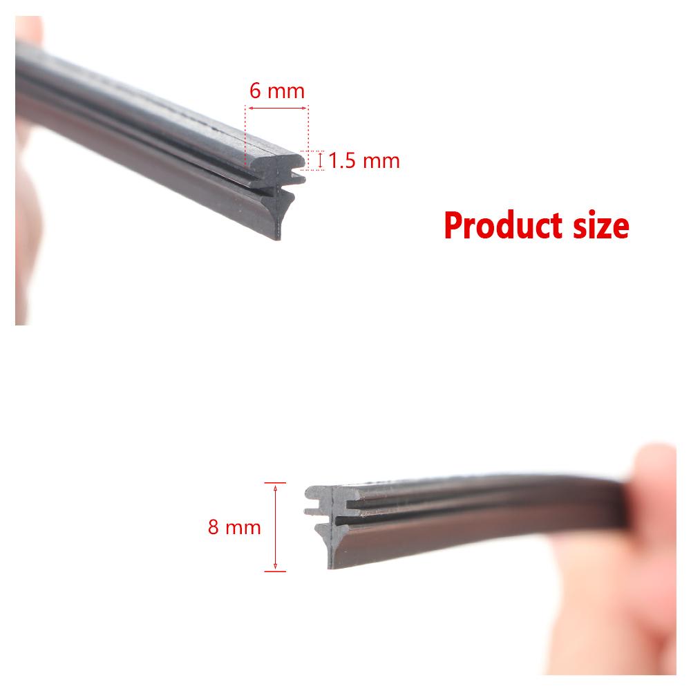 For Subaru Outback 2021 2022 2023 2024 Wiper Refill Rubber Strip Car Wiper Accessories 1Pair