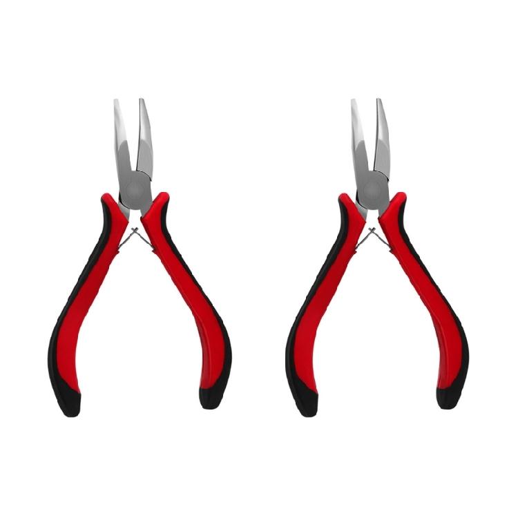 2 шт. Плоскогубцы-экстрактор для крючков с изогнутым носиком, лесорез, мультитул, рыболовные снасти, щипцы для вытаскивания крючков с ручкой