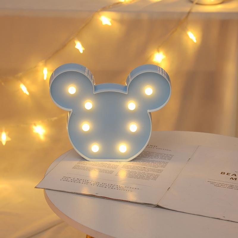 Swan, Cactus, Giraffe Shaped LED Night Light – Colorful Festival Decoration