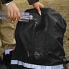 Water proof Backpack Cover Rainproof Backpack Rain Cover with Reflective Strip for Hiking Camping Black M
