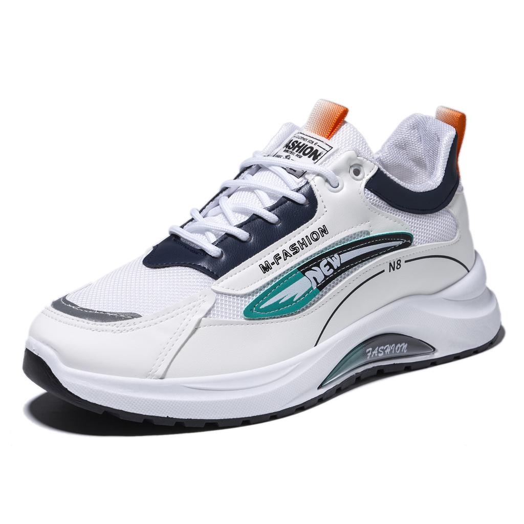 Men's sports shoes spring breathable and comfortable men's student casual shoes fashion platform trendy shoes youth running shoes
