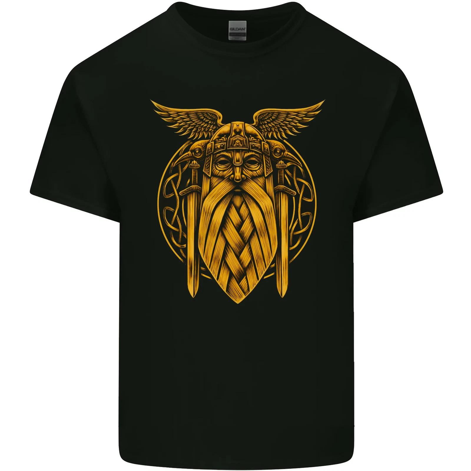 Odin The Vikings Valhalla Thor Gym Nordic Kids T-Shirt Childrens L