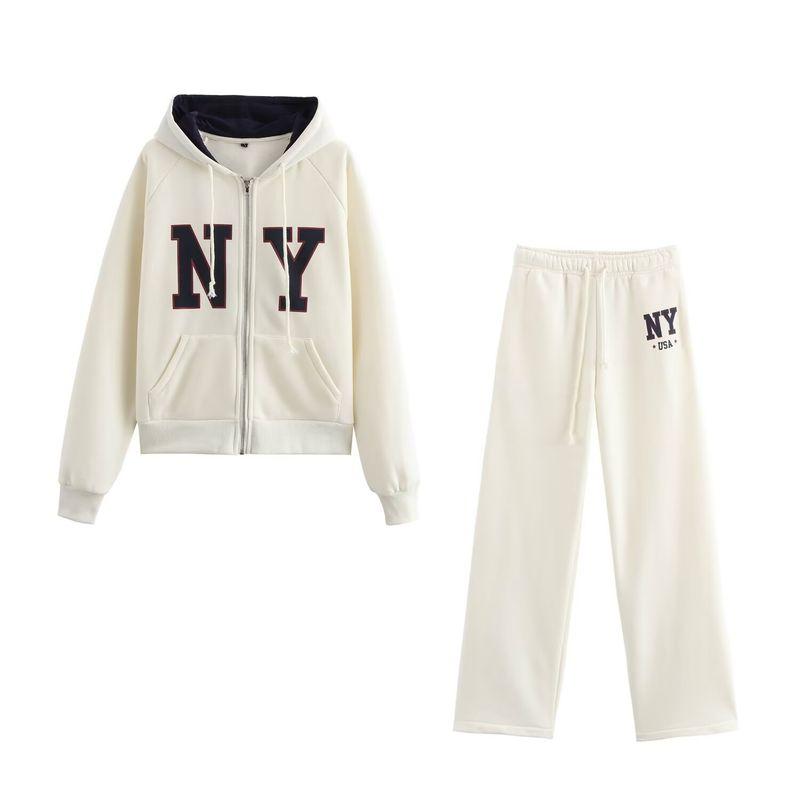 Kaslead New Arrival Women's Clothing Fashion Style Preppy-Style Sweatshirt Casual Pants 5644246 5644247
