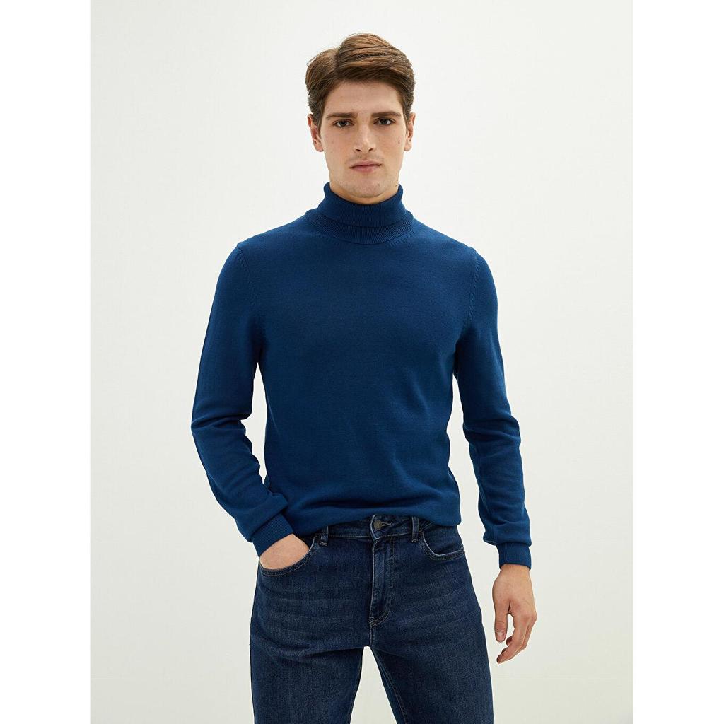 LCW BASIC Maglione da uomo slim a maniche lunghe con collo alto e maglia  color petrolio W11440Z8-D0L acquista in modo economico — spedizione  gratuita, recensioni reali con foto — Joom