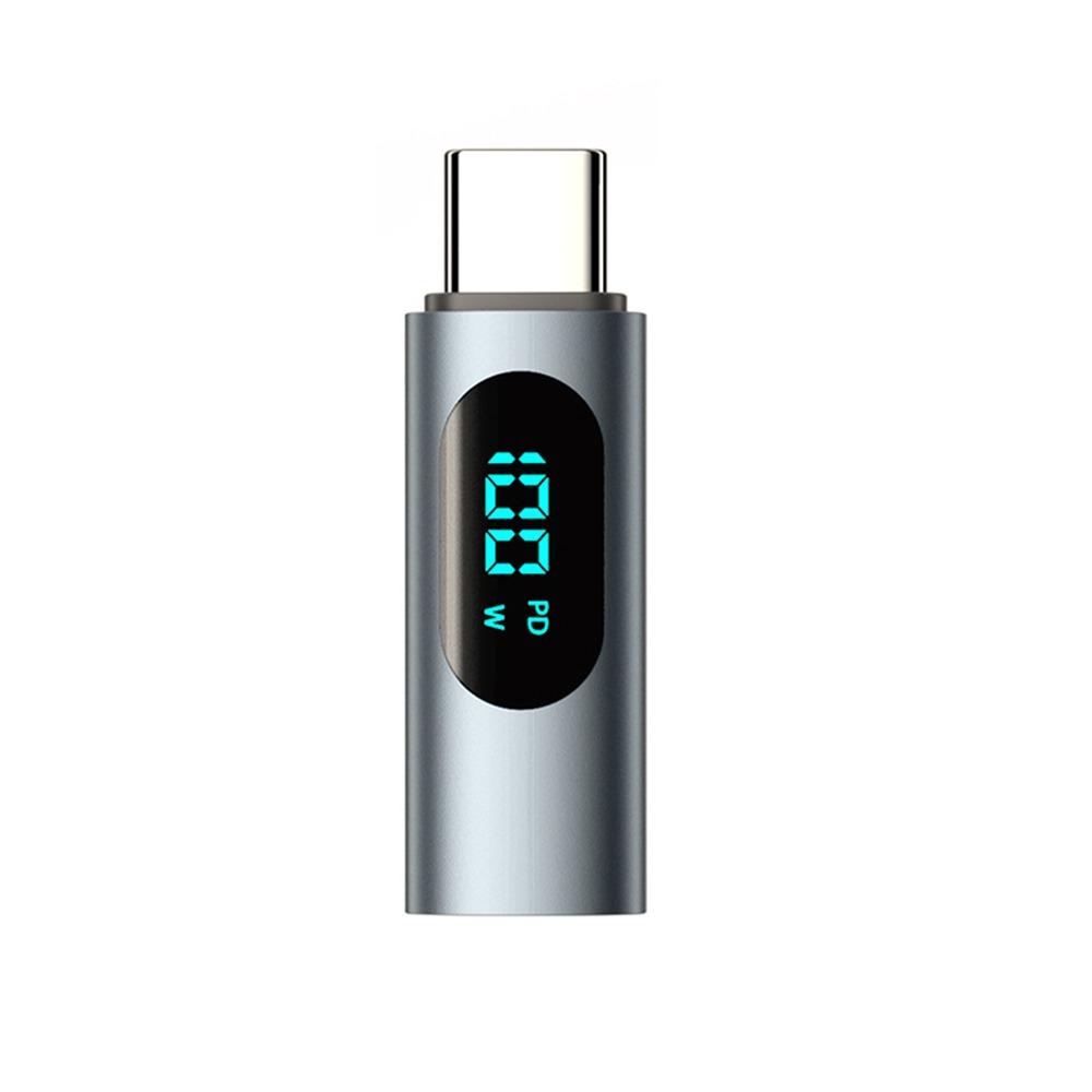 480Mbps Type-C Power Meter Digital Display OTG Converter Professional Cable Extender Laptop