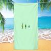 Microfiber Green Floral Sand Free Beach Towels Quick-Dry Palm Leaves Mandala Summer Swimming Pool Bath Towel for Adult Travel
