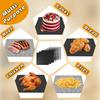 Reble Air Fryer Liners for Breville Smart Oven Air Fryer Pro BOV900BSS, Ninja Foodi, Non-Stick, 3x Liners + 3x Mesh