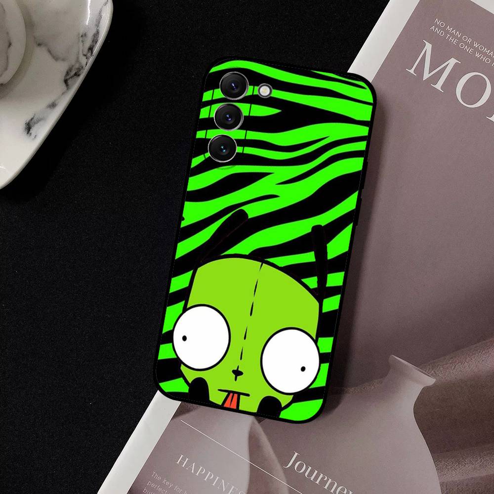 Invader Zim Phone Case For Samsung Galaxy S21 S22 S23 S24ULTRA S25ULTRA FE Ultra Plus5G A52S Soft Cover