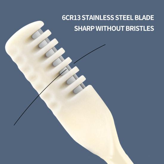 3Pcs Nose Hair Trimmer for Men Women Dual-Purpose Manual Nose Ear Hair Cutter 360-degrees Rotating Travel Grooming Tool