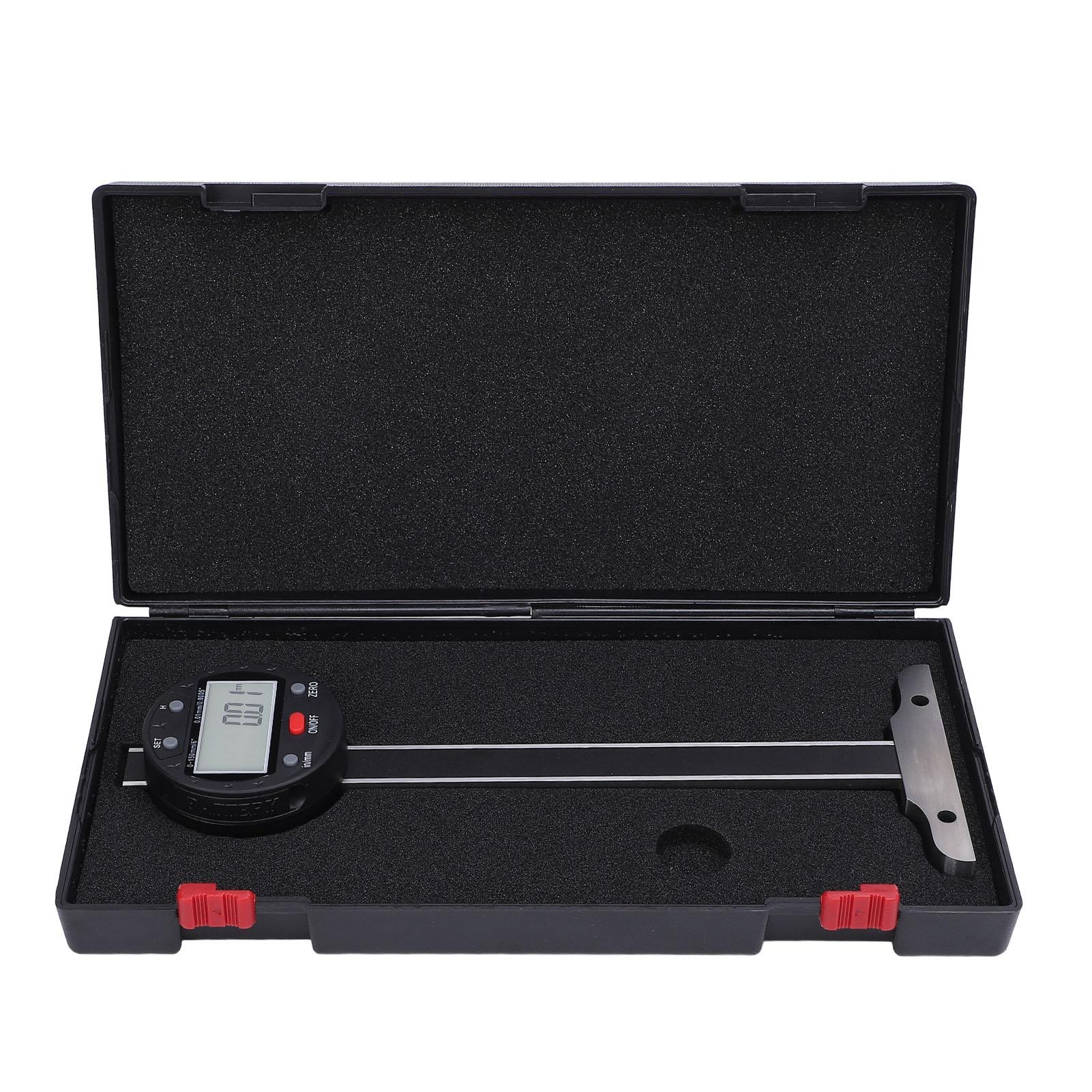 Sonoff 2 Digital Depth Gauge Electronic Sensor Meter Mm In Unit Switchable Woodworking High Accuracy Measuring Instrument Xb150 2