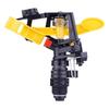 4-Point 360° Rotating Lawn & Garden Sprinkler - Adjustable Plastic Oscillating Arm for Irrigation