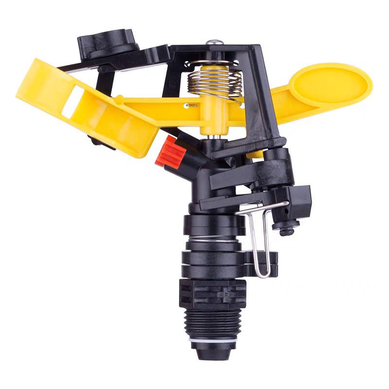 4-Point 360° Rotating Lawn & Garden Sprinkler - Adjustable Plastic Oscillating Arm for Irrigation