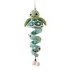 Decorative Pendant Making Kit Ocean Animal Spiral Crochet Kit, DIY Coastal Hanging Ornament Beginner Craft for Adults with Yarn And Accessories Teens,