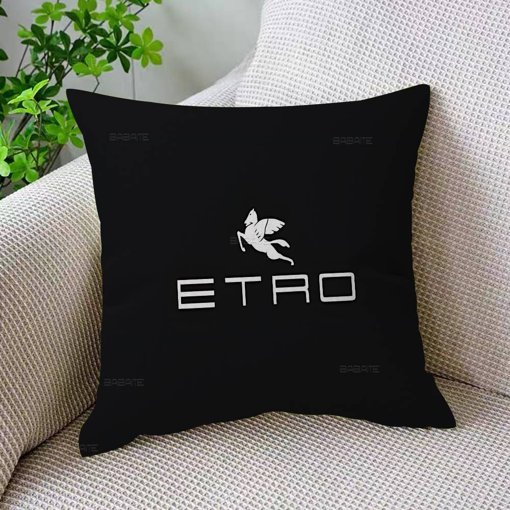 Brand E-Etro Fashion Luxury Personalized Pillow Dust Cover Bedroom Kids Party Decoration Pillowcase Birthday Children Gift
