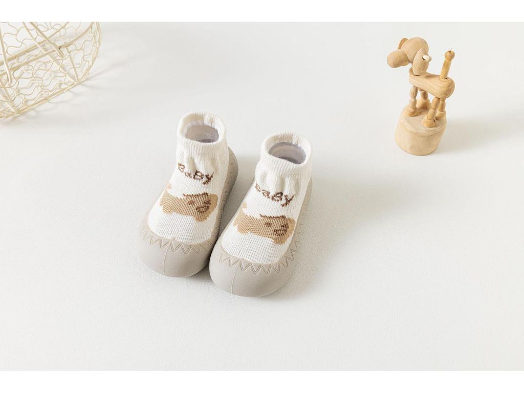 Wiosna/Lato Buty Skarpetkowe Oddychające z Miękką Podeszwą Antypoślizgową dla Niemowląt - Buty Podłogowe dla Niemowląt Antyzapachowe do Wewnątrz/Na Zewnątrz