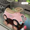 Balance Scooter im Vintage-Stil für Kinder von 1-3 Jahren - Wackel-Spielzeugauto für Kleinkinder