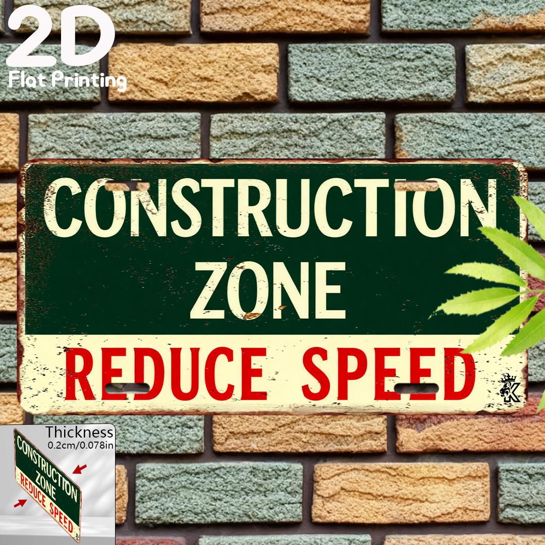 D Flat D Printed On a Flat Surface Single Piece Vintage Sign Decorative Plaque And Ornament ( Inches X Inches) CO 20X30CM