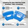 Rim Protectors for Tire Changing Plastic Rim Protector Universal Tire Removal Tool for Motorcycle Bike Electric Bike