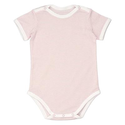 Baby Castle Mini Size N Made In Japan Off-the-Shoulder All-in-One, 90, Border, Pink,