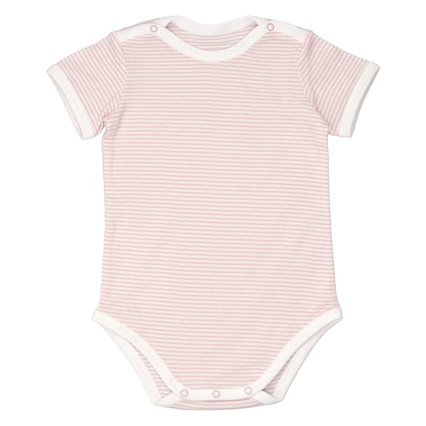 

Baby Castle Мини-размер N Сделано в Японии Комбинезон с открытыми плечами, 90, В полоску, Розовый, розовый