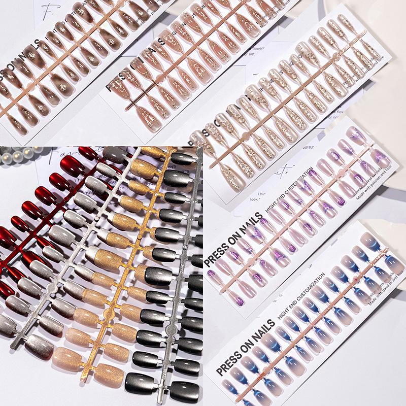 

Xiaohongshu Style Wearable Nail Printer: Handmade, Removable Manicure Patches in Multiple Designs