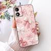 For Motorola Moto E13 Case Moto E14 Luxury Flowers Butterfly Painted Cover Soft Silicone Case For Motorola E14 E 13 MotoE13 Bags