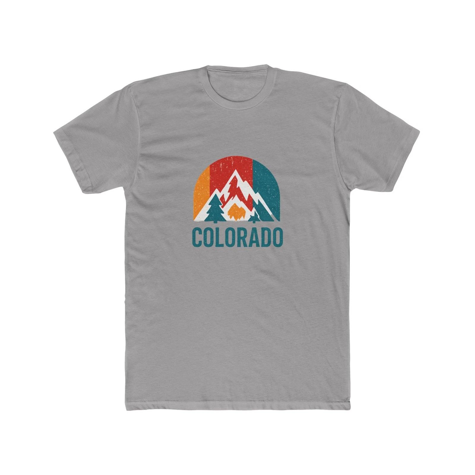 Retro Colorado Mountains Vintage T-Shirt 4XL