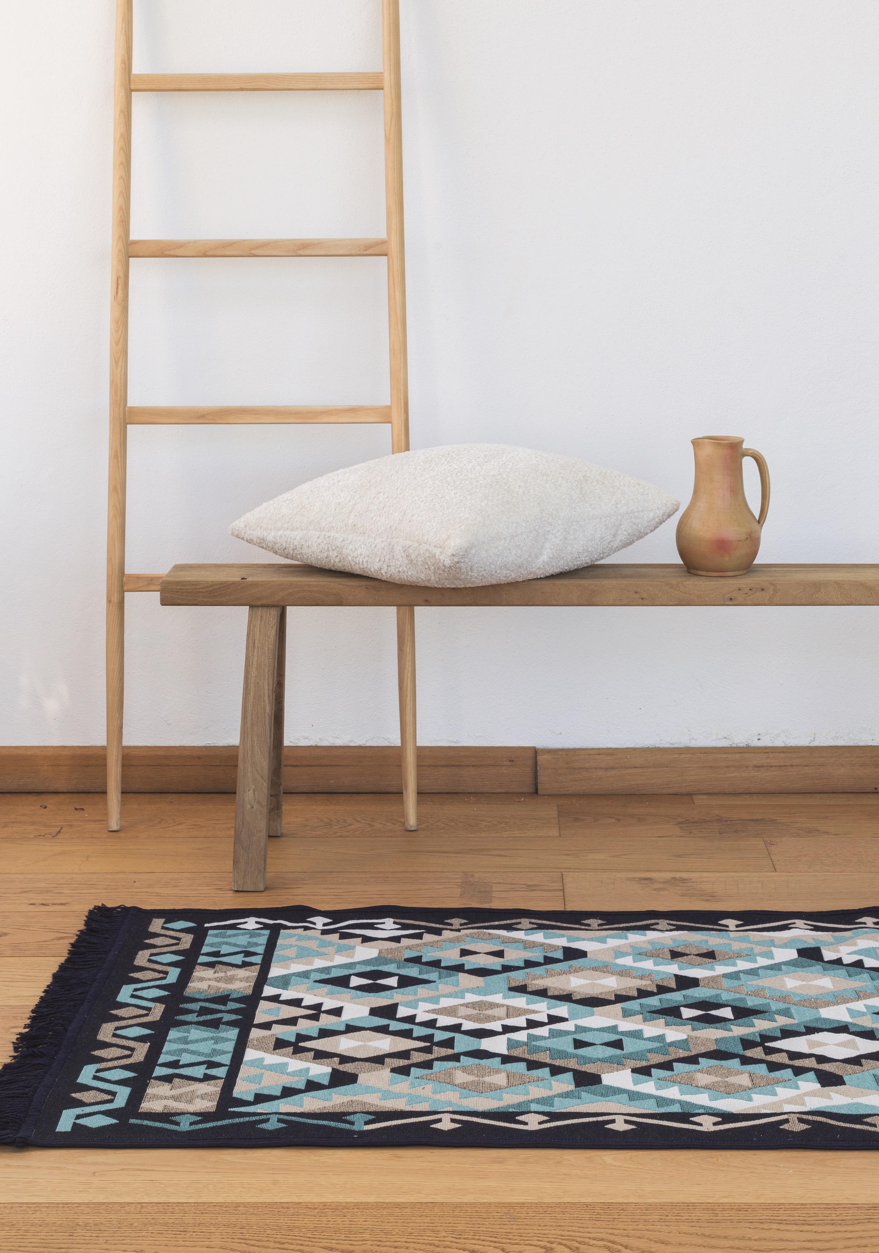 

Bigghome Double-Sided Rug, Machine Washable, Modern Patterned, 120*180 cm, SA1818A