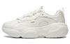 Honey Cushioning Slip Resistant Abrasion Resistant Support Low Top Chunky Sneakers Women's Ivory AGCT126-1
