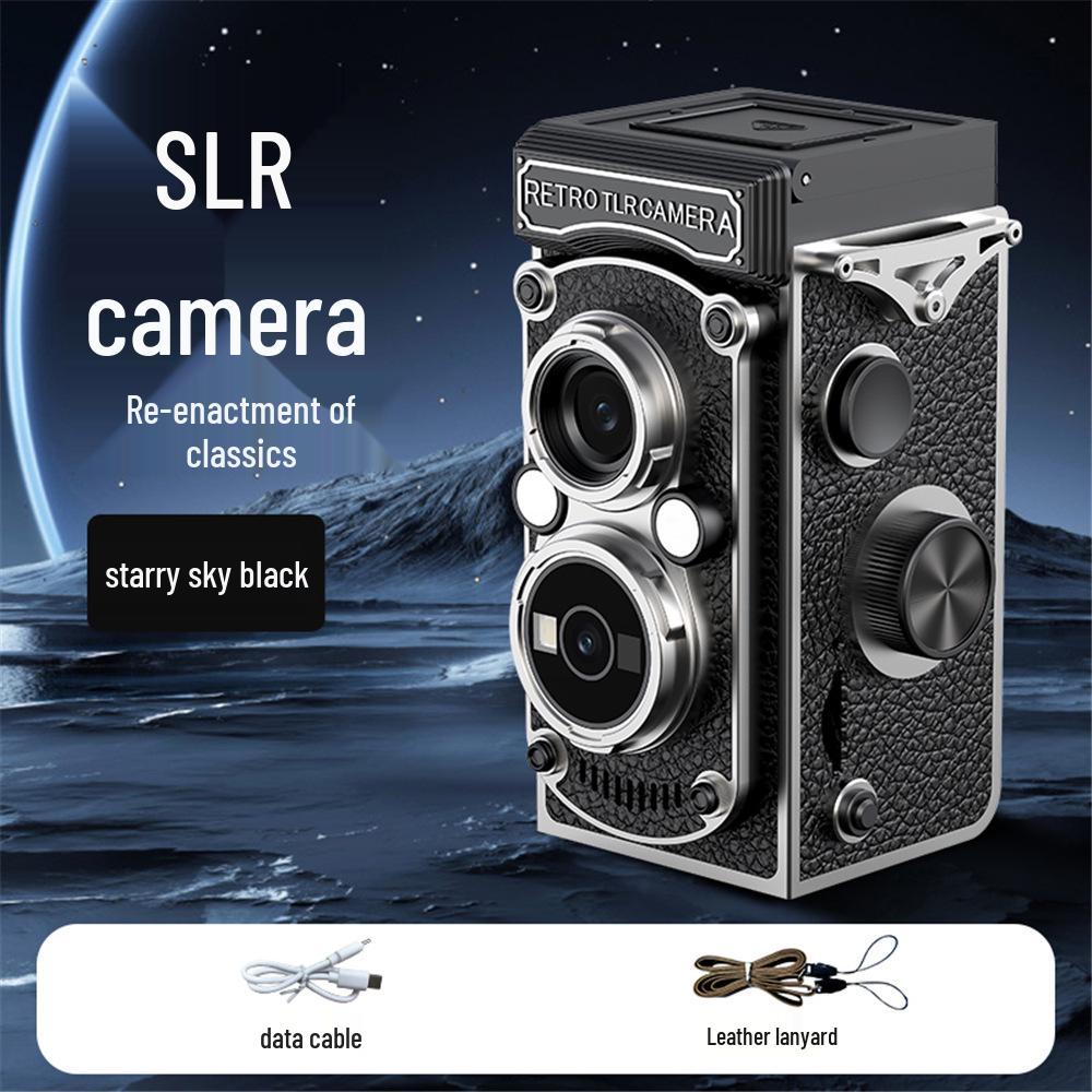 Retro Camera LK019: HD Digital Student Gift, Portable Pendant CCD for Travel
