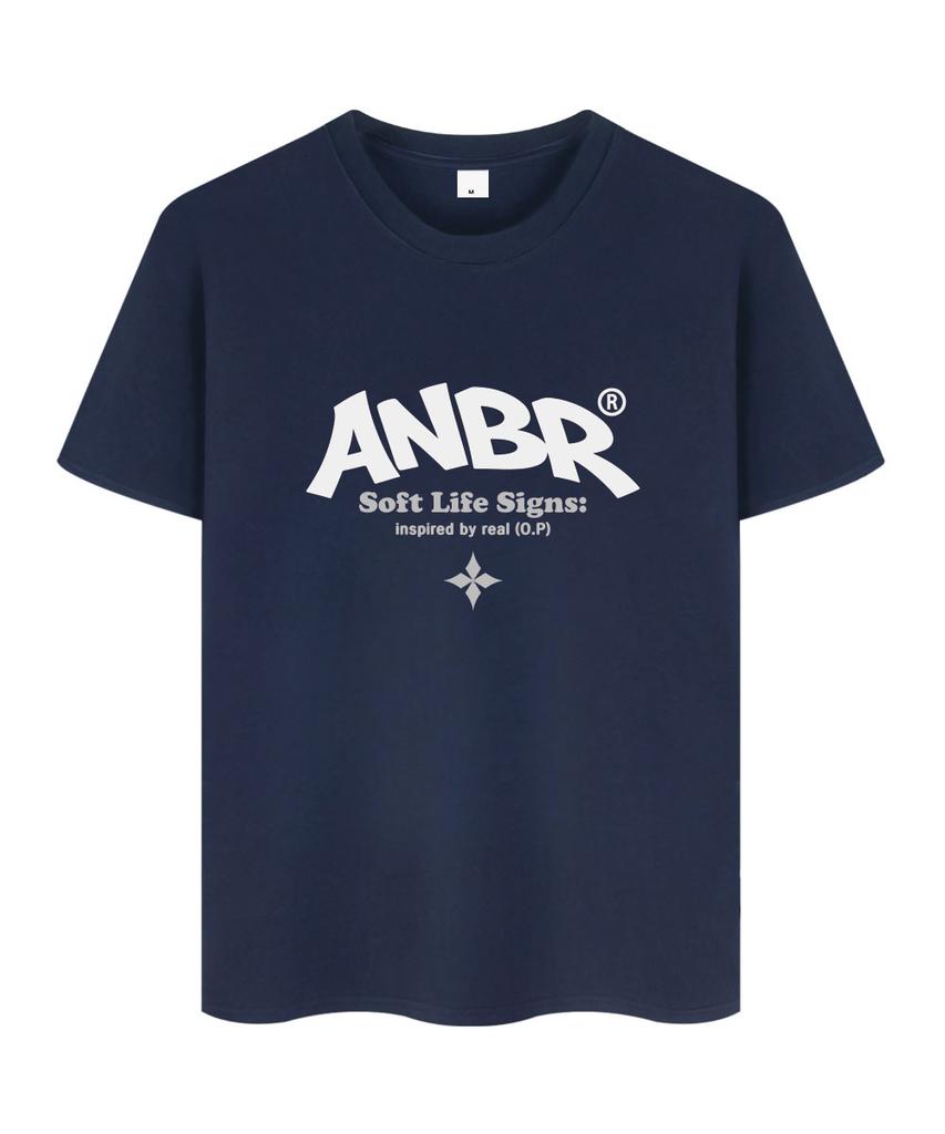 ANEWBROS Life Arch Oversized Short Sleeve T-Shirt 10 Colors [Anse_9602] (B Type)