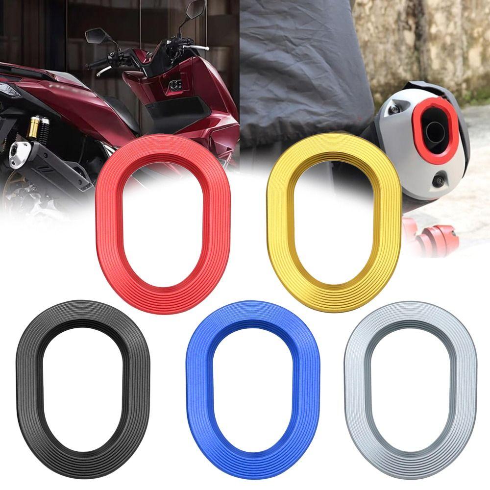 CNC Aluminum Alloy Motorcycle Exhaust Pipe Cover Surface Protection Exhaust Pipe Decorative Shell for PCX160/CLICK160 2026-2026