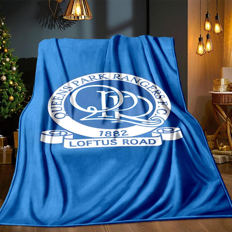 Queen's Rangers Crest Blanket Lightweight Ideal Bedding Blanket Perfect for Travel, Camping, Living Rooms, Offices, Sofas, Fan Christmas Gift