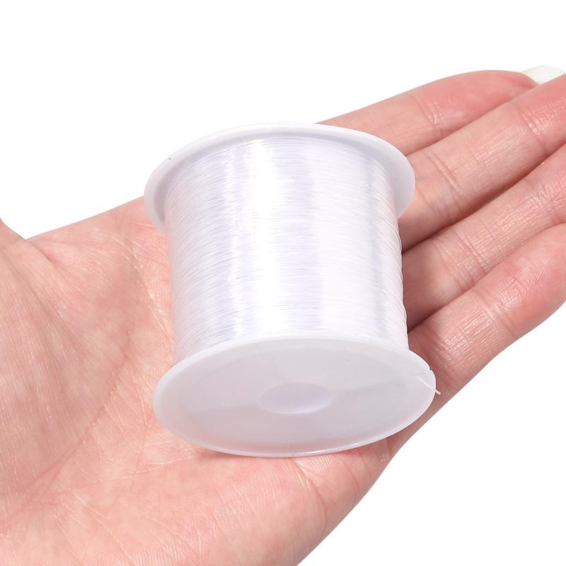 Louleur Fishing Line For Beads Wire Clear Non-Stretch Nylon String Beading Cord Thread For Jewelry Making Supply Wholesale