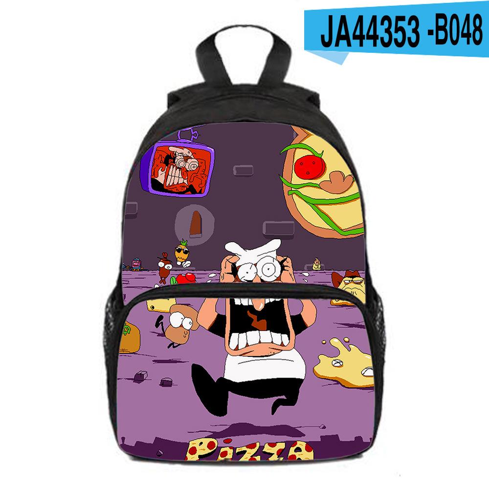 Jeu Pizza Tower, Sac à dos Pizza Tower, Sac à dos Pepperman, Sacs d'école primaire