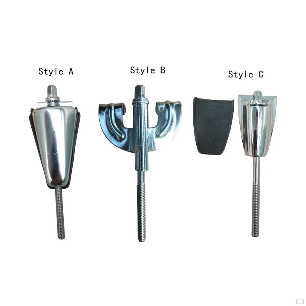 Drum Claw Hook Bass Parts Wear Resistant Reusable with Screws Percussion Hooks